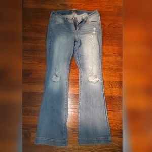 Torrid denim ripped jeans